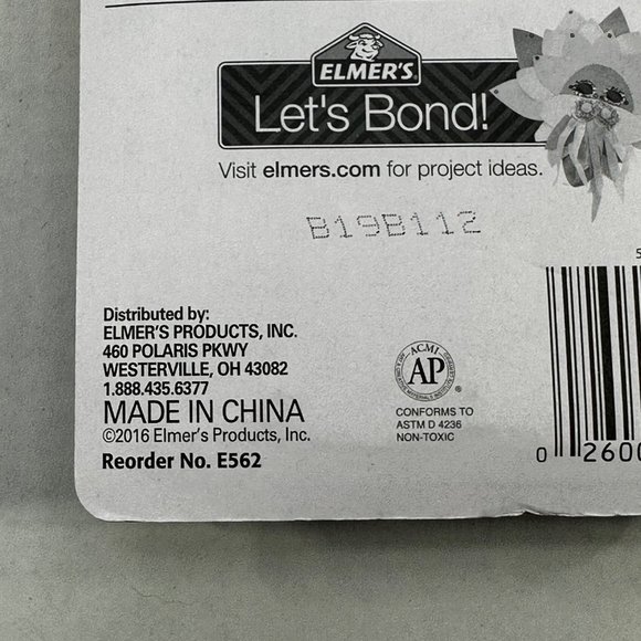 Elmer's Disappearing Purple Washable 3 Giant Glue Sticks New In Package - Picture 6 of 7